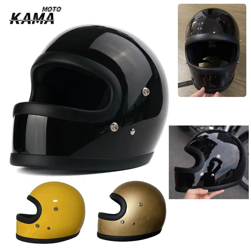Motorcycle Gear Japan - Hot Japan Tech glasvezel integraalhelmen vintage