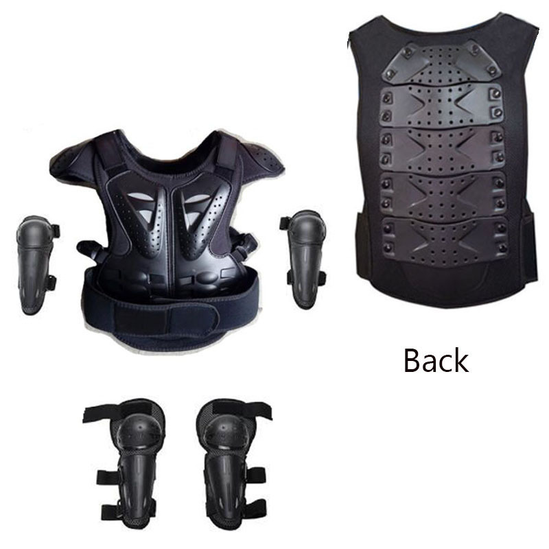 Motorcycle Gear Vest - CE Motorfiets Kinderen Beschermvest Volledige Lichaamsbescherming