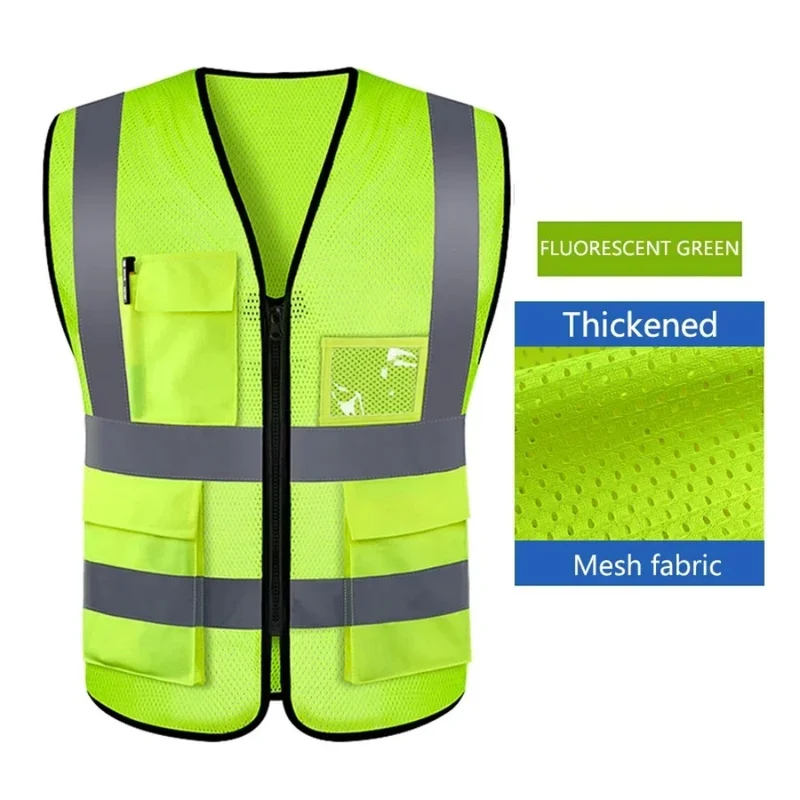 Motorcycle Gear Vest - Mesh veiligheidsvest voor dames en heren,