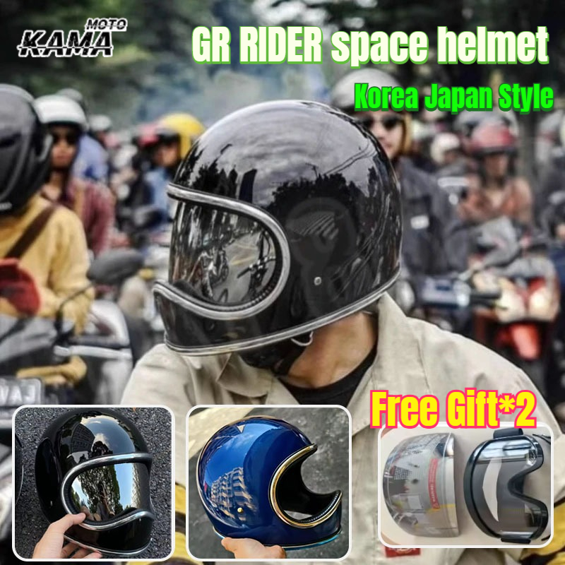 Motorcycle Gear Japan - Motorhelm Korea Japan Style Tech Fiberglass