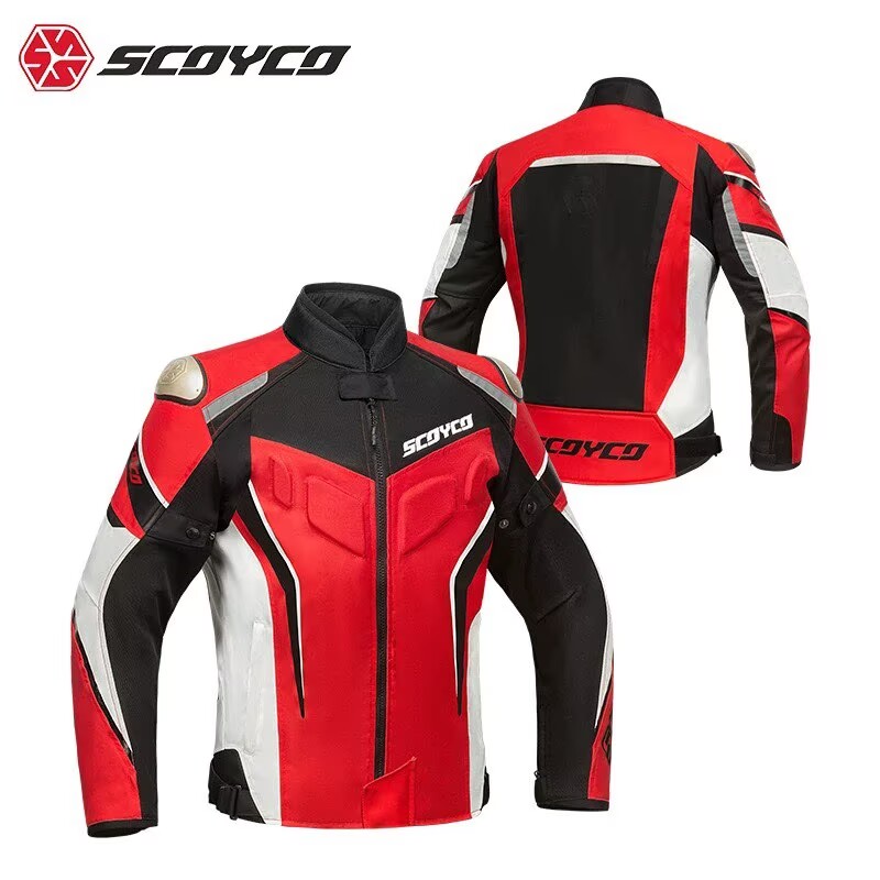 Motorcycle Gear Mesh - SCOYCO Zomer geventileerd mesh CE motorjas