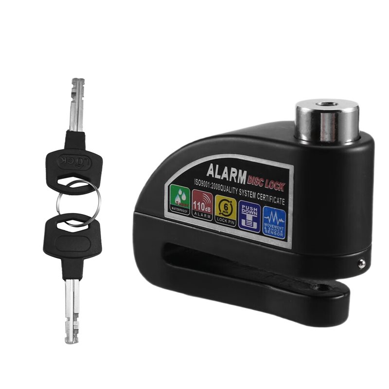 Disc Lock Brake - B92B-schijfremslot waterdicht motorfiets scooter fiets anti-diefstal