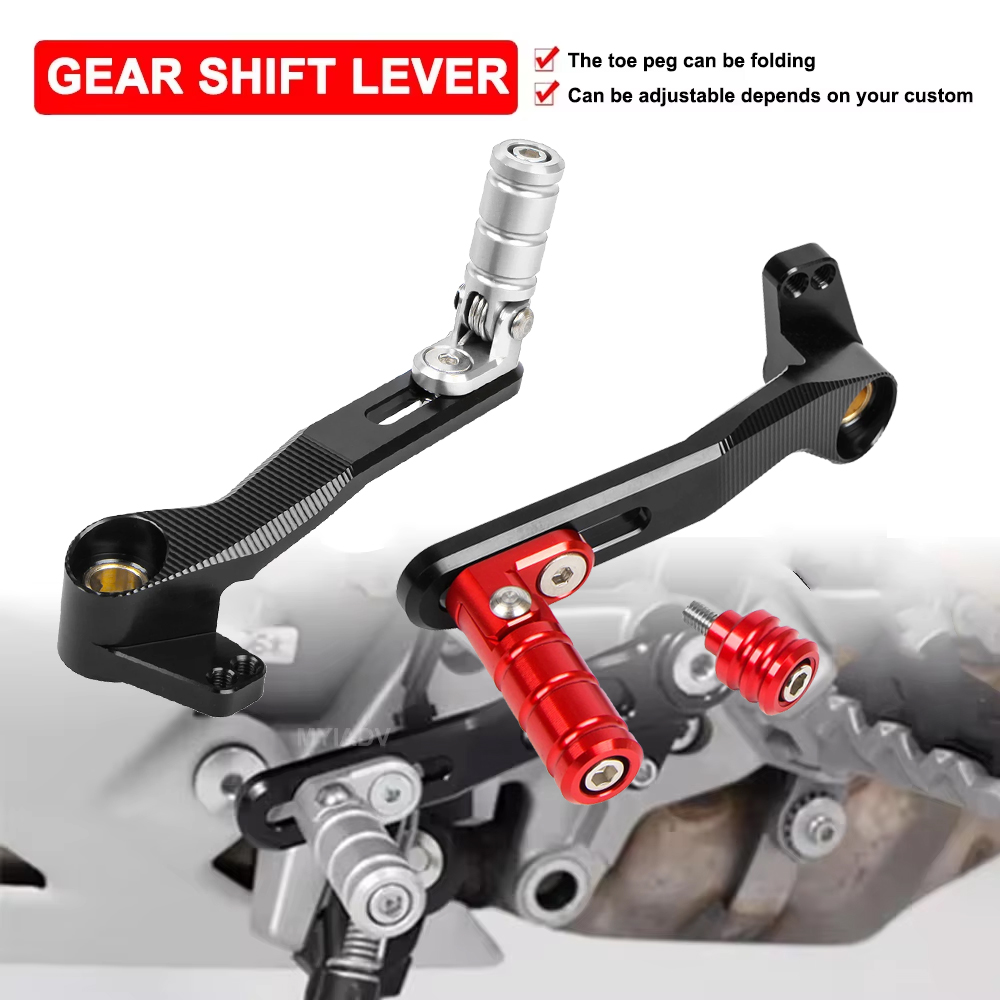 Motorcycle Gear Lever Extender - Motorcycle Shift Uitschuifbare Versnellingspook Pedaal Hendel