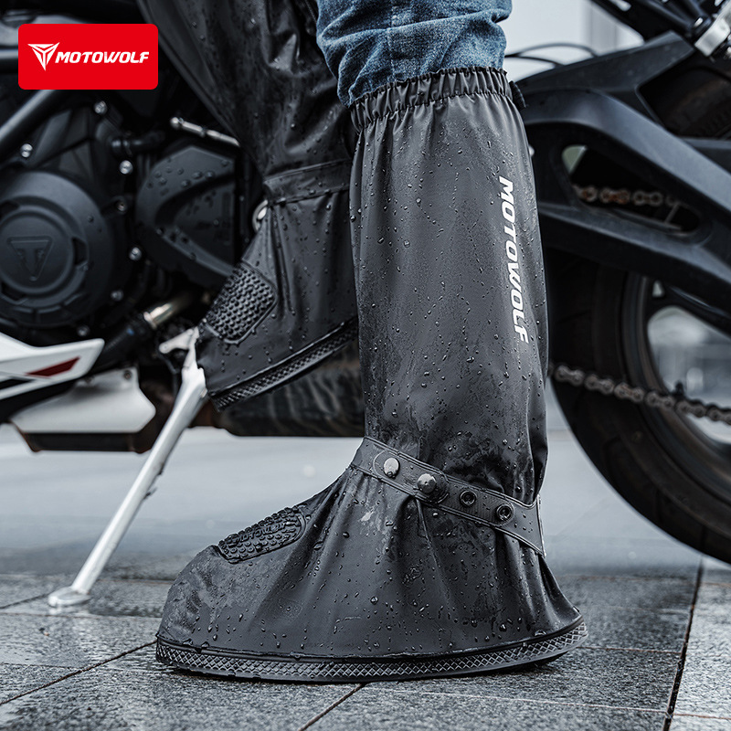 Motorcycle Gear Youtube - Motorfiets hoge schacht anti-val hielbescherming reflecterend