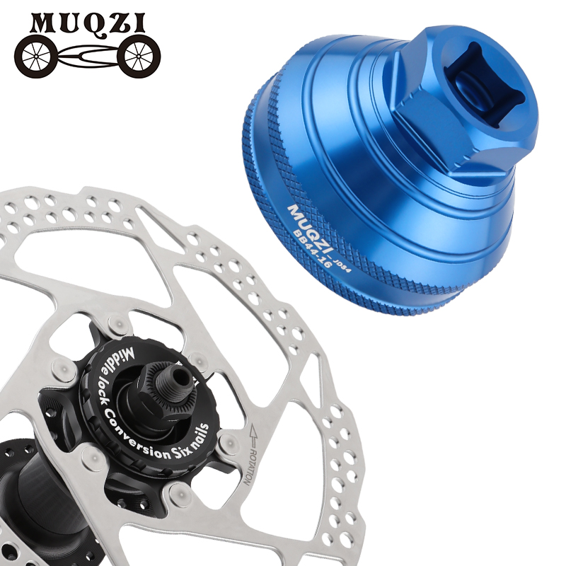 Disc Lock Brake - MUQZI Centerlock Rotor Lockring Installatie- en