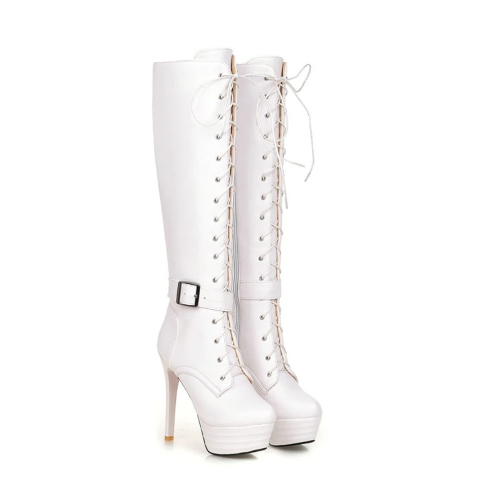Riding Boot Short - Knie Hoge Laarzen Dames Botas Mujer