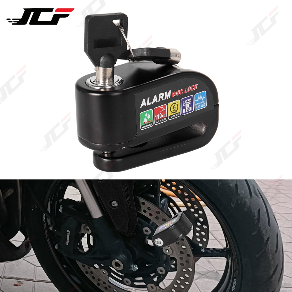 Disc Lock Brake - Motorfiets Alarm Slot Wiel Schijfrem Motorfiets