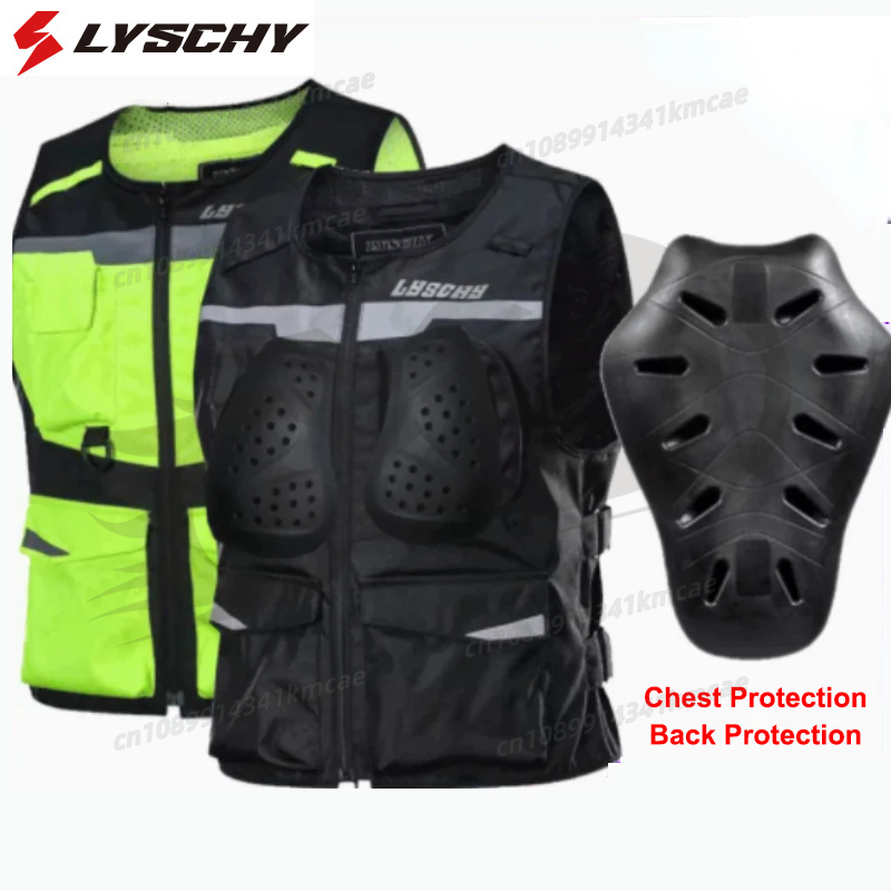 Motorcycle Gear Vest - LYSCHY Motorfiets reflecterend vest Winter reflecterend