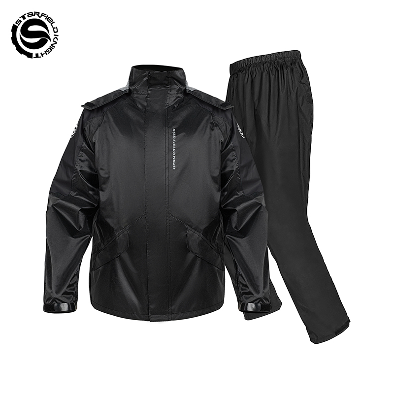 Motorcycle Gear Mesh - Star Field Knight Nieuwe Zwarte Motorfiets
