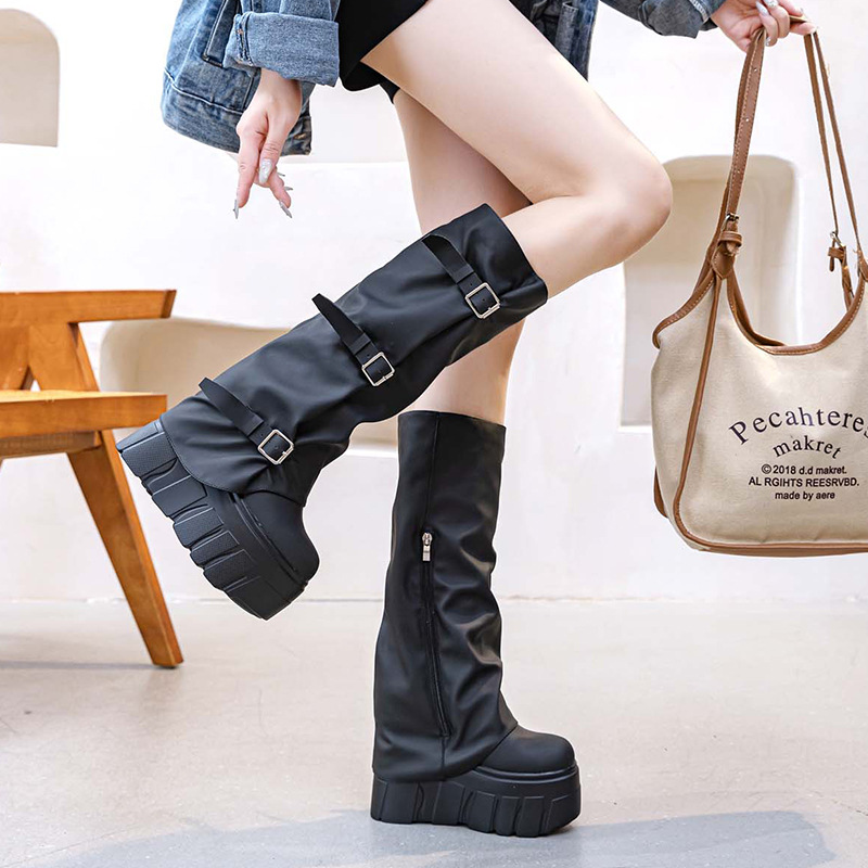 14 cm hak kniehoge laarzen pla - Riding Boot Short recensie en prijs