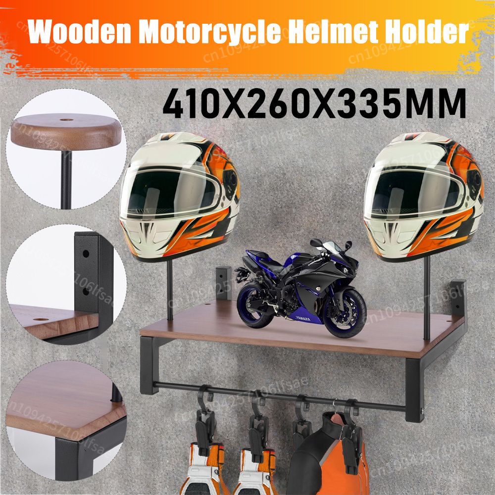 Houten displayrek voor motorfi - Motorcycle Gear Display Rack recensie en prijs