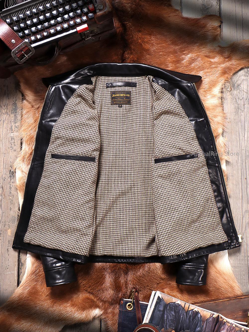 Volnerf batik plantaardig gelo - Riding Jacket Leather recensie en prijs