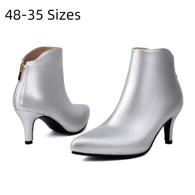 Dame 48 Goud Zilver Rood Dunne - Riding Boot Short recensie en prijs