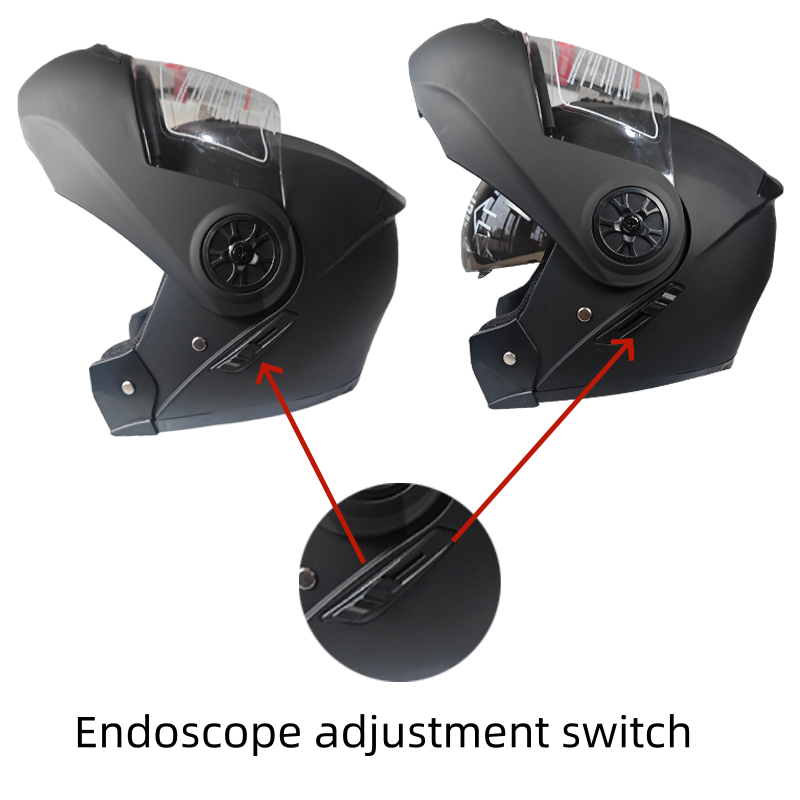 Opklapbare motorhelm met afnee - Motorcycle Gear Gloves recensie en prijs