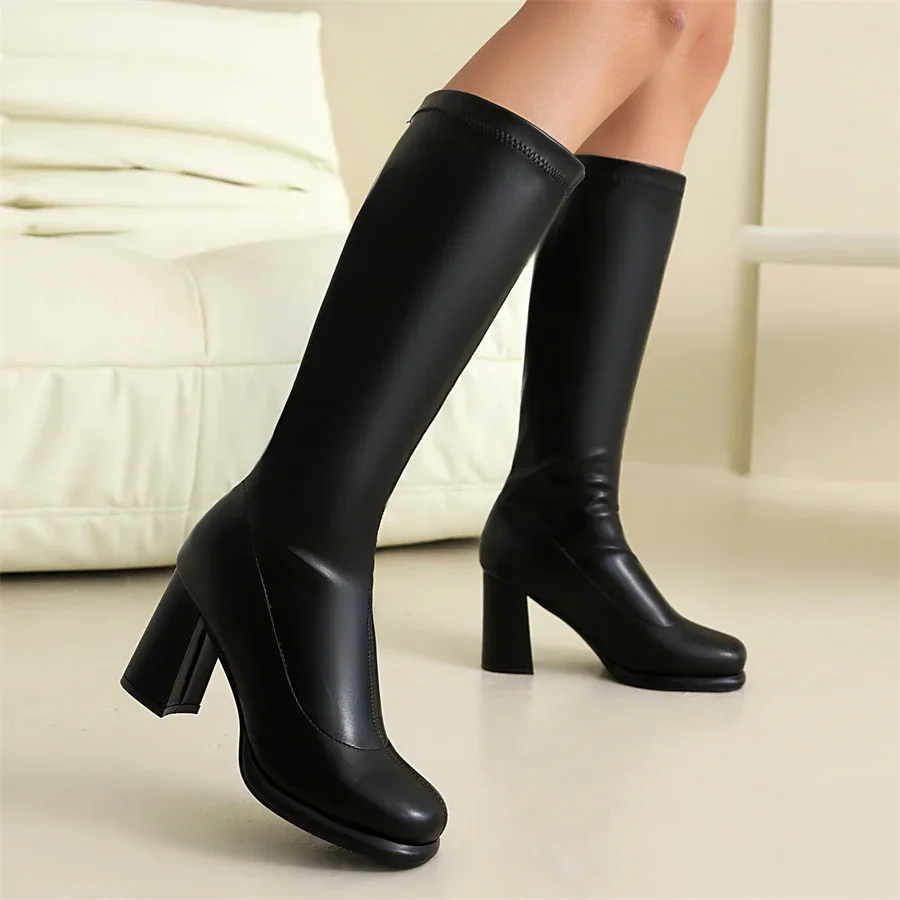 Rode winter dames kniehoge laa - Riding Boot Short recensie en prijs