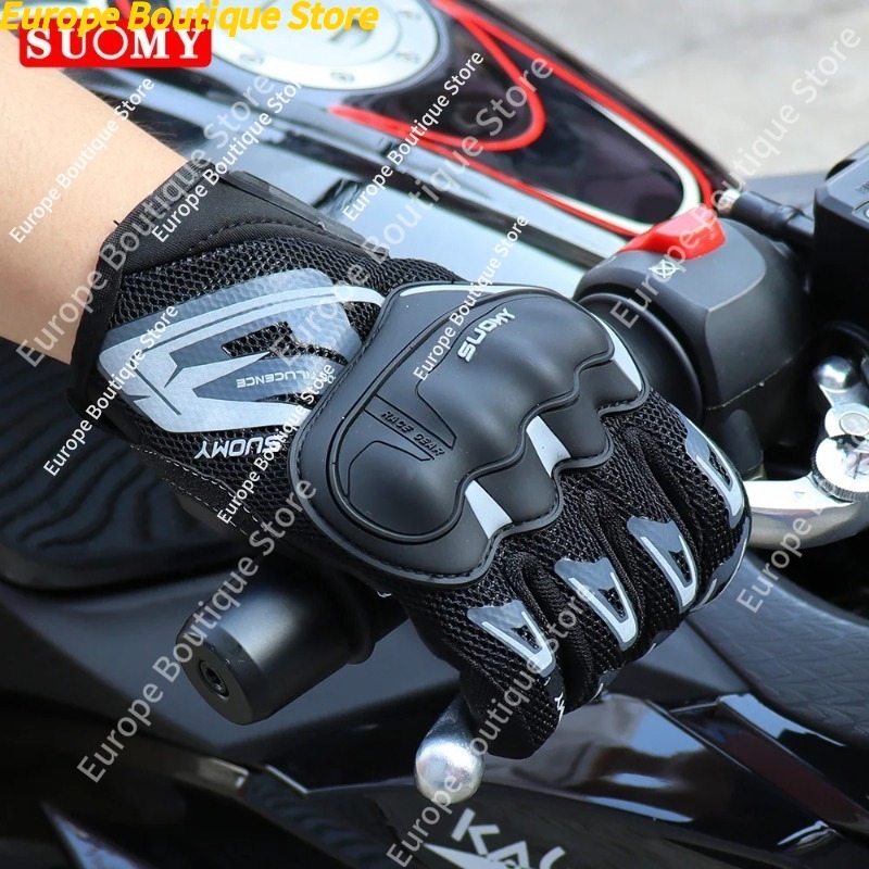 Zomer dunne mesh ademende race - Motorcycle Gear Gloves recensie en prijs