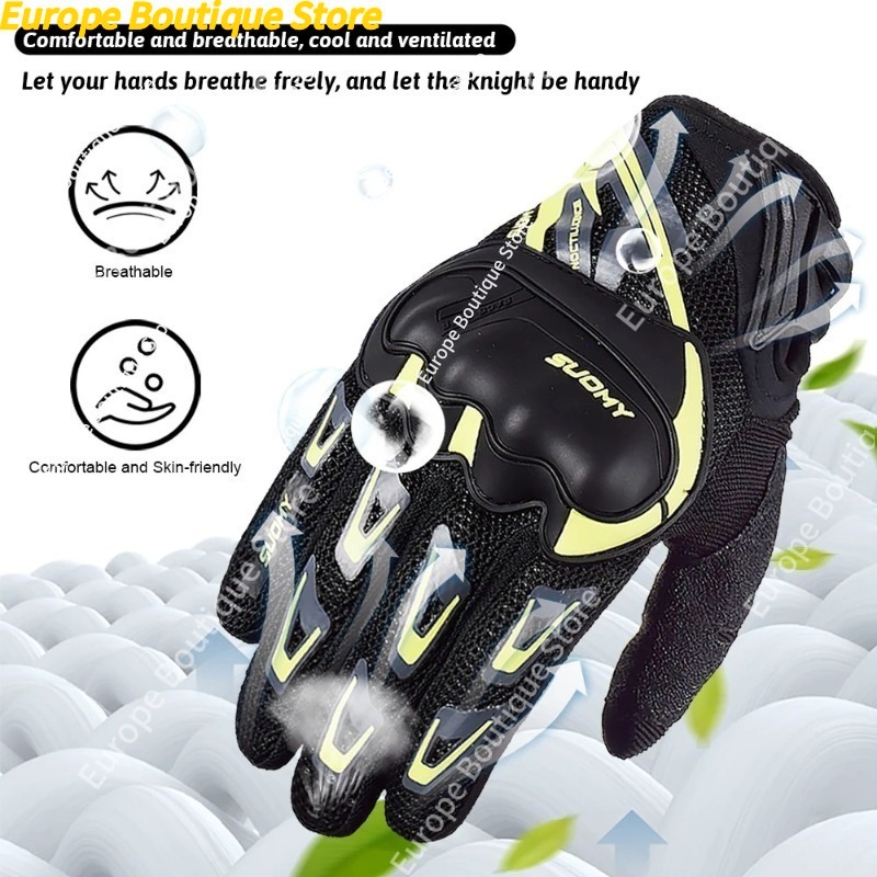 Zomer dunne mesh ademende race - Motorcycle Gear Gloves recensie en prijs