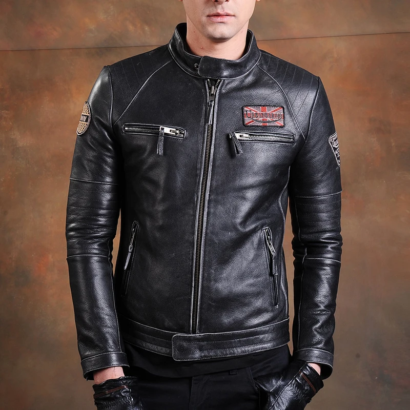 Mode Biker Jacks Vintage Heren - Riding Jacket Leather recensie en prijs