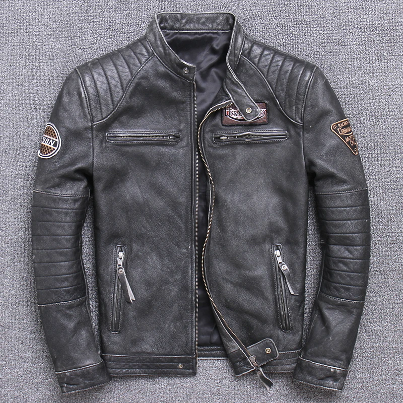 Mode Biker Jacks Vintage Heren - Riding Jacket Leather recensie en prijs