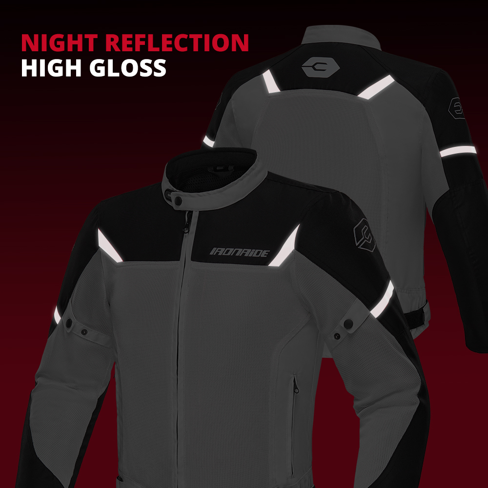 Motorjas voor heren, anti-val, - Motorcycle Gear Mesh recensie en prijs