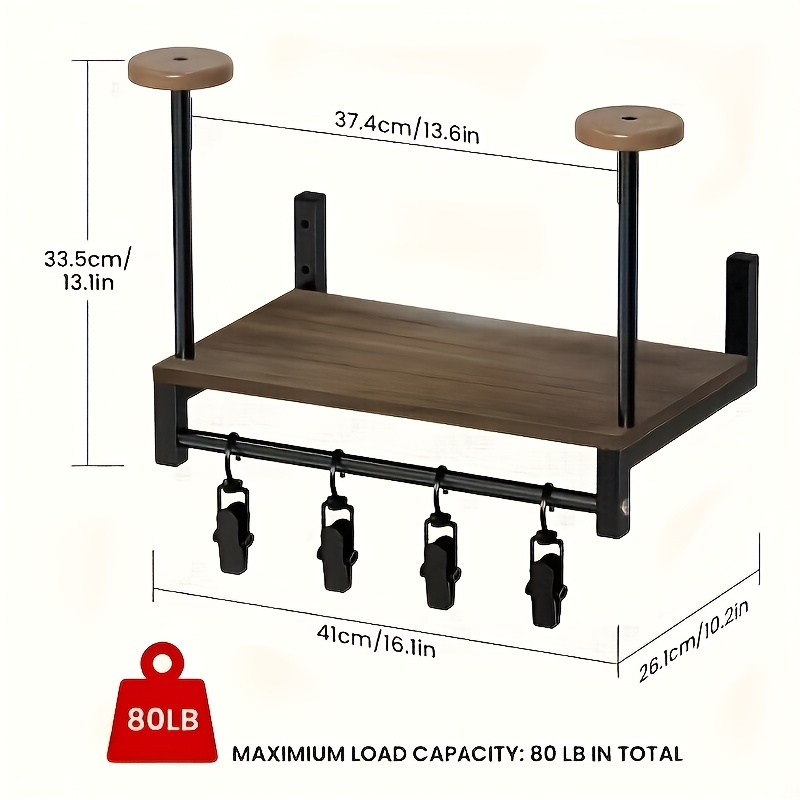 Wandgemonteerd displayrek voor - Motorcycle Gear Display Rack recensie en prijs