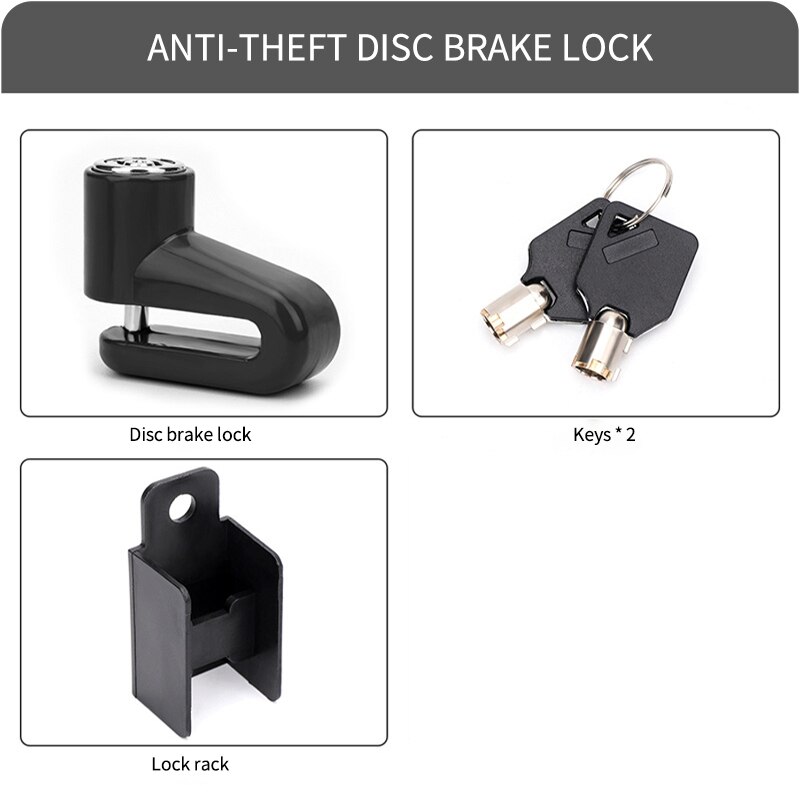 Anti-diefstal stalen motorfiet - Disc Lock Brake recensie en prijs