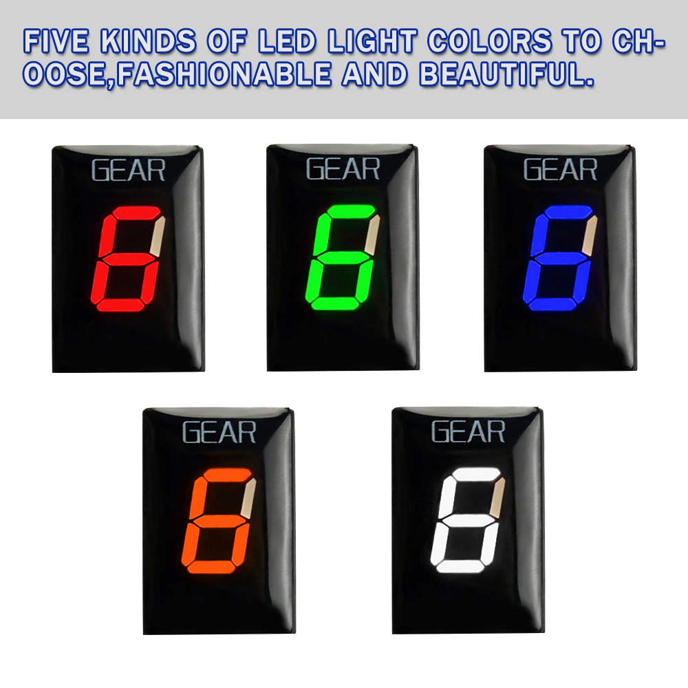 Motorcycle Gear Indicator Voor - Gear Indicator Display recensie en prijs