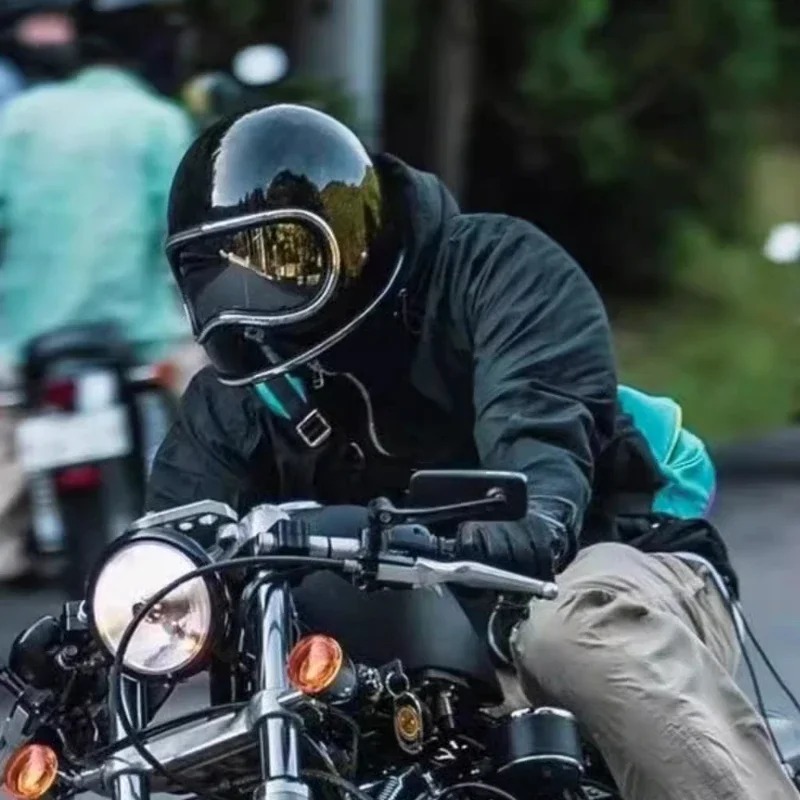 HOT Motorhelm Glasvezel Shell  - Motorcycle Gear Japan recensie en prijs