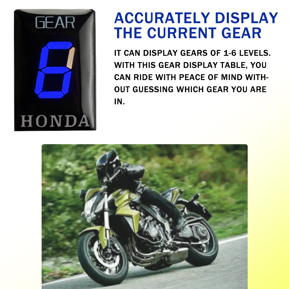 Voor HONDA CBR600F CBR1000R CB - Gear Indicator Display recensie en prijs
