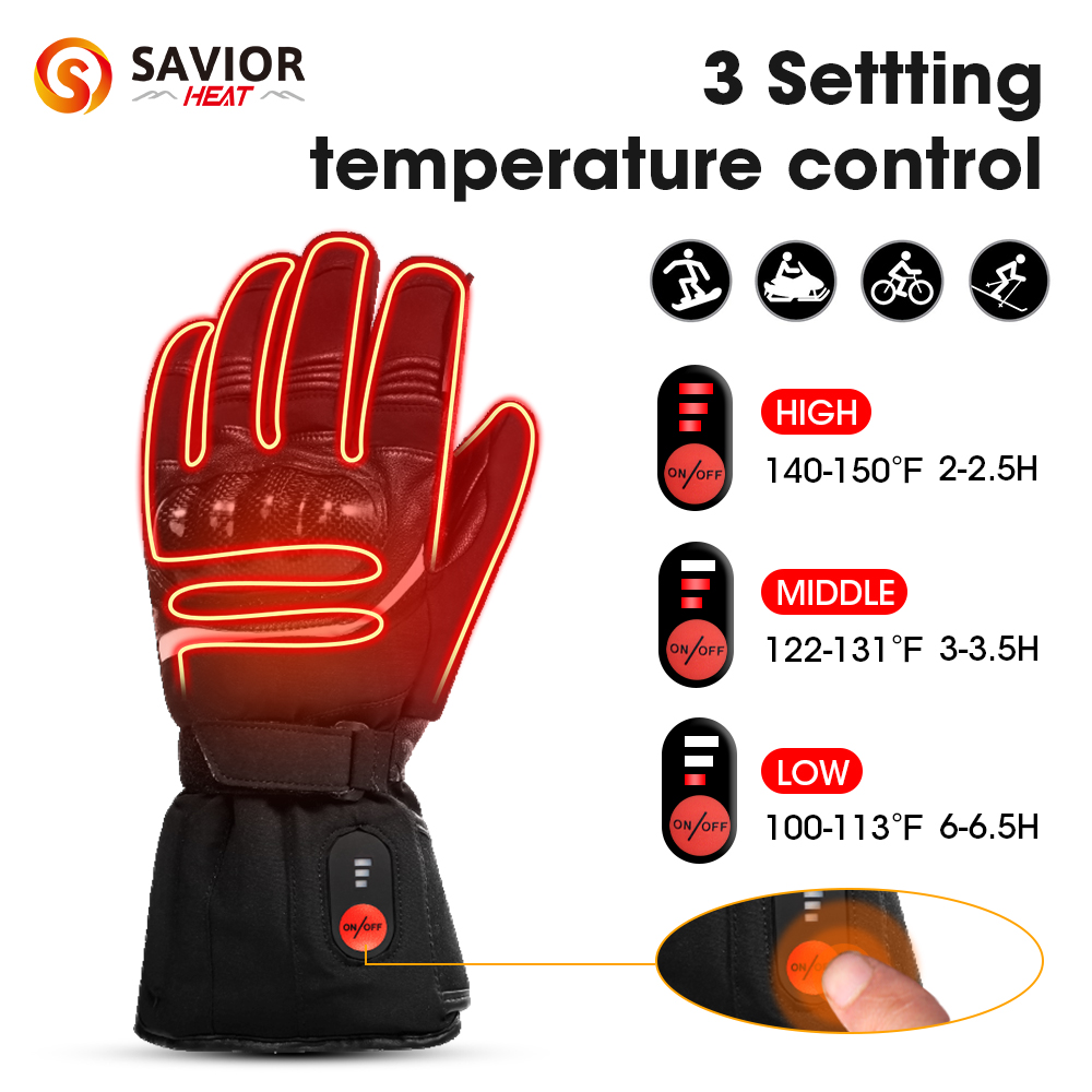 Redder Warmte 100% Waterdichte - Motorcycle Gear Gloves recensie en prijs