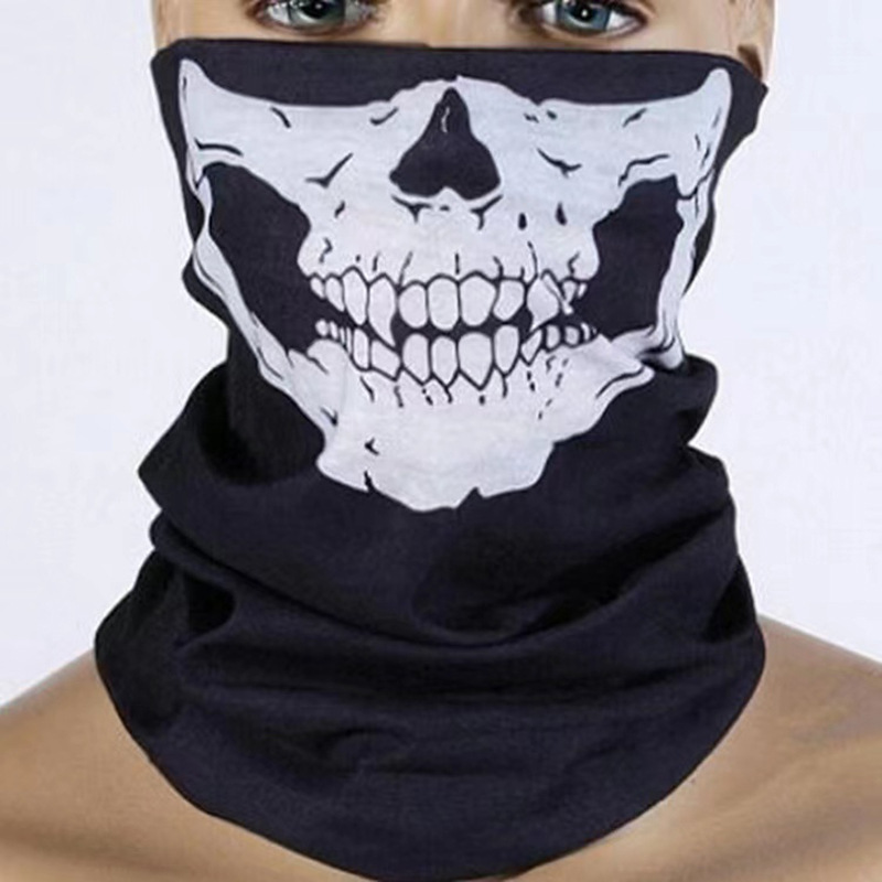 Schedelprint Balaclava Gezicht - Motorcycle Gear Youtube recensie en prijs
