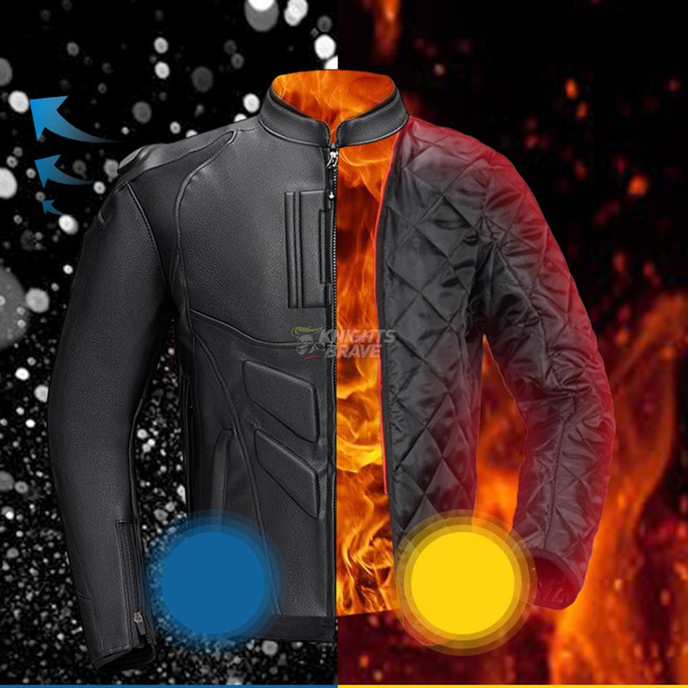 Ghost Racing Winter Motorjas L - Riding Jacket Leather recensie en prijs