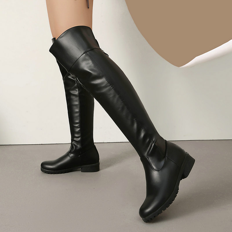 Punk Gothic Zacht PU-leer Lage - Riding Boot Short recensie en prijs