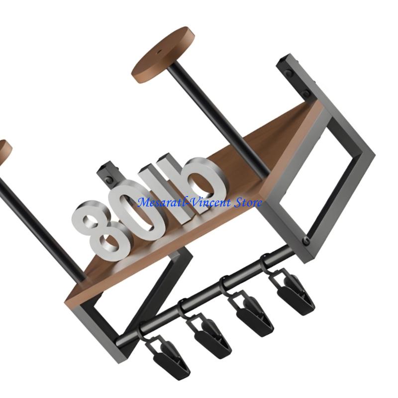A70F Stevig helmwandrek Massie - Motorcycle Gear Display Rack recensie en prijs