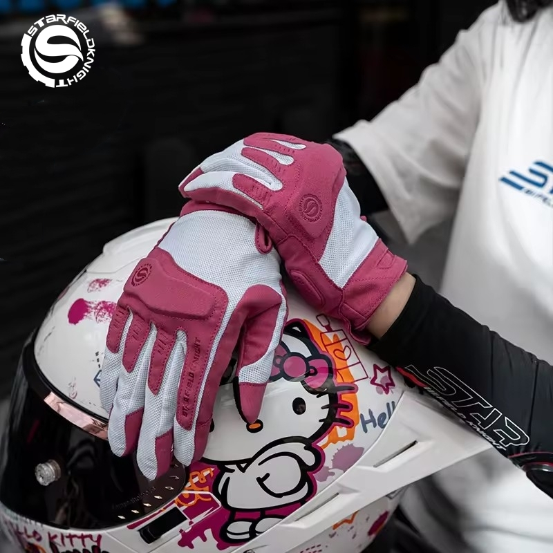 SFK motorhandschoenen met voll - Motorcycle Gear Mesh recensie en prijs