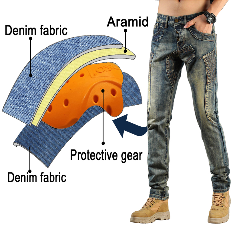 Kevlar Motorjeans Heren Aramid - Motorcycle Gear Japan recensie en prijs