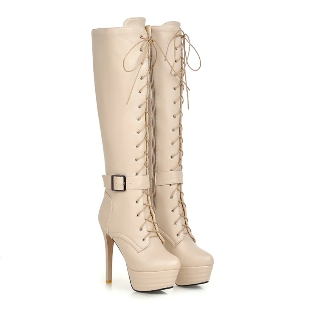 Knie Hoge Laarzen Dames Botas  - Riding Boot Short recensie en prijs
