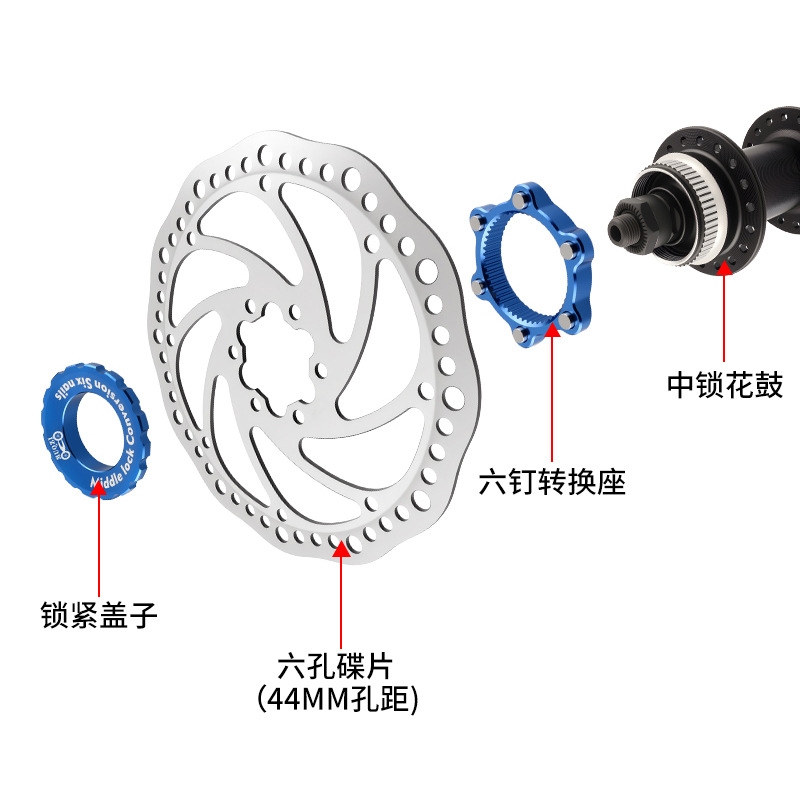 MUQZI medium lock turn zes-nag - Disc Lock Brake recensie en prijs