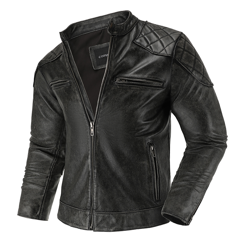 Retro Leren Jas Motorrijpak He - Riding Jacket Leather recensie en prijs