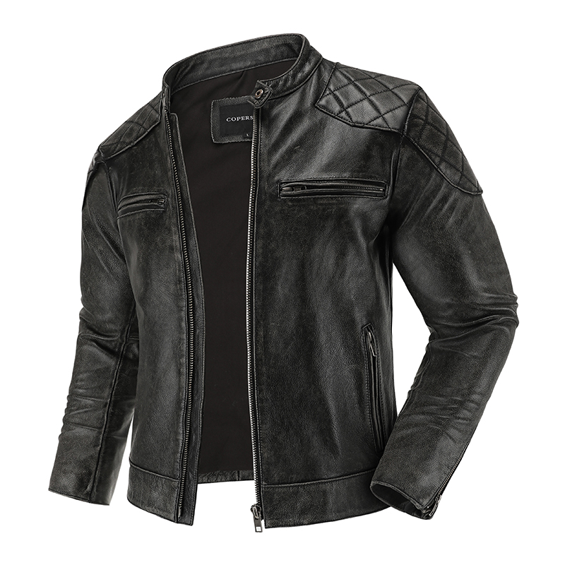 Retro Leren Jas Motorrijpak He - Riding Jacket Leather recensie en prijs