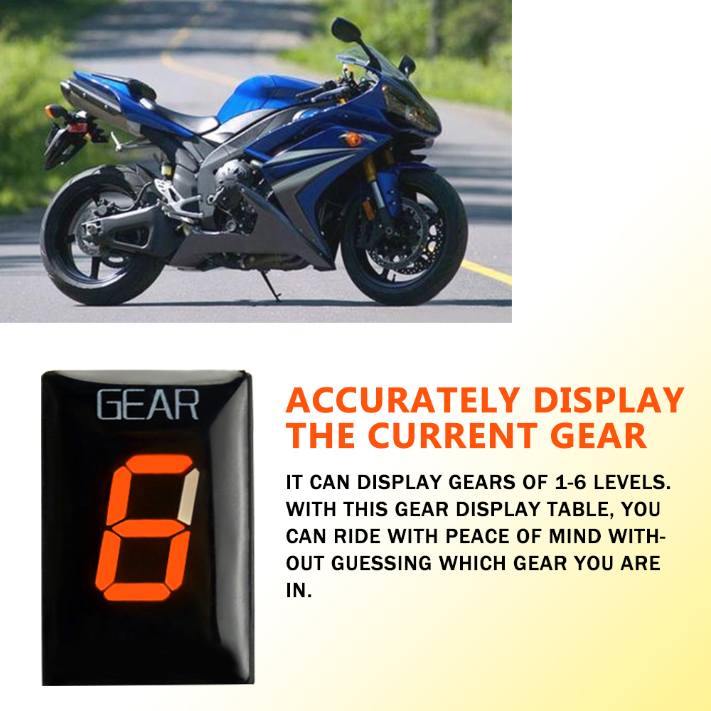 Voor YAMAHA YZF-R1 YZFR1 YZF-R - Gear Indicator Display recensie en prijs