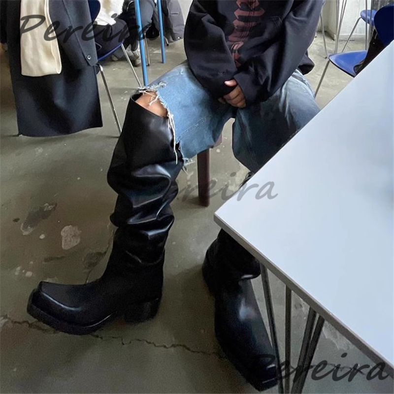 Dikke zolen over de knie laarz - Riding Boot Short recensie en prijs
