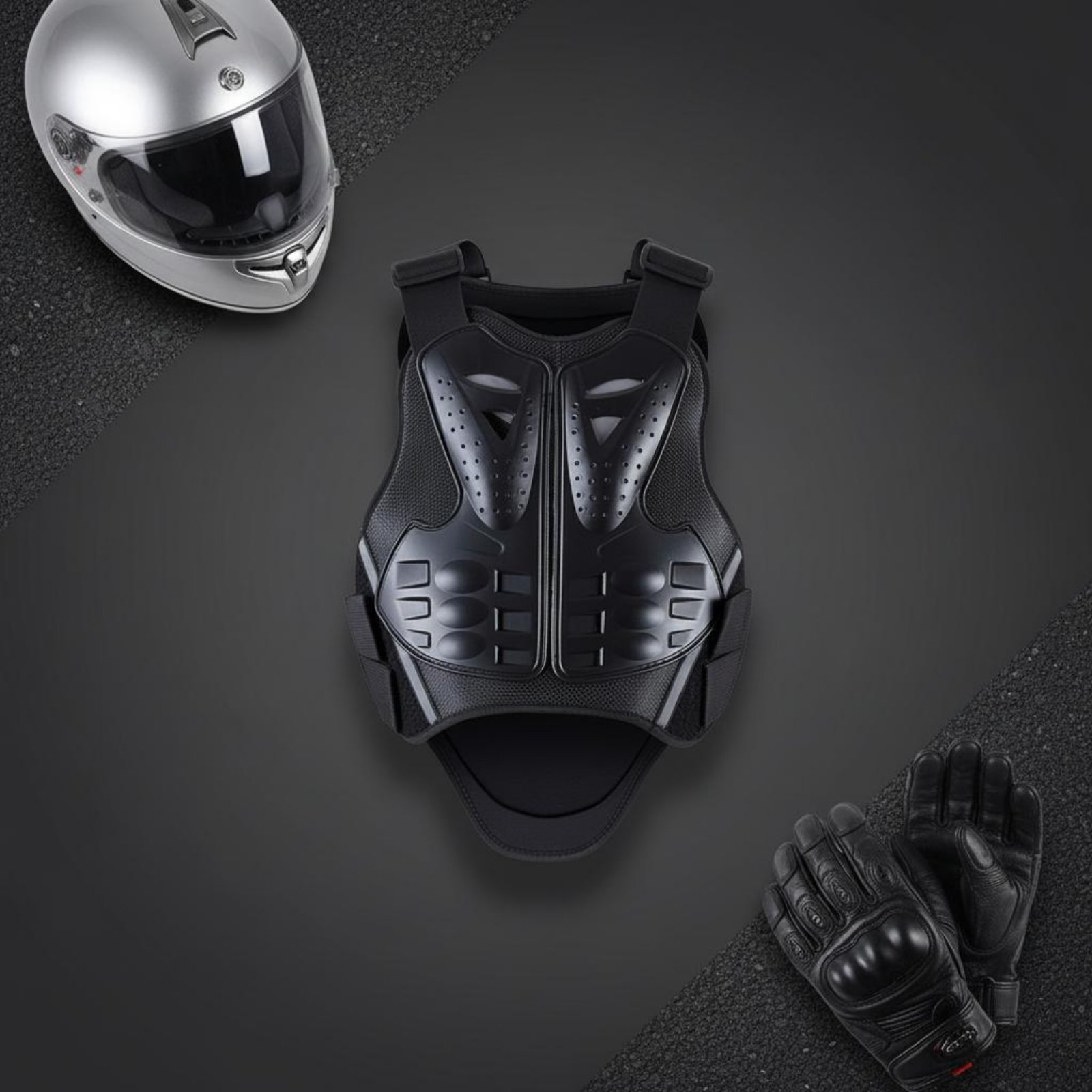 Motorbeschermend vest Schokbes - Motorcycle Gear Vest recensie en prijs