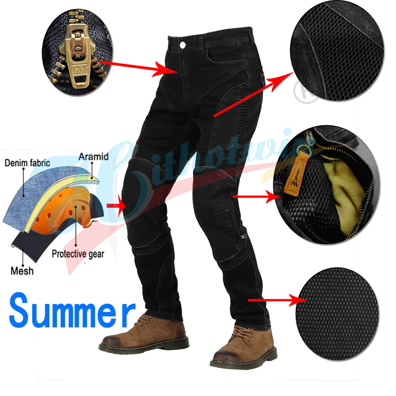 Motorbroeken Heren Zomer Mesh  - Motorcycle Gear Mesh recensie en prijs