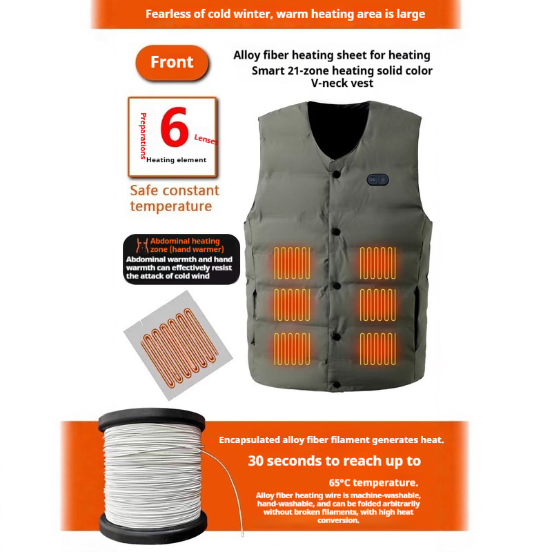 Winter Nieuwe Stijl 21-zone V- - Motorcycle Gear Vest recensie en prijs