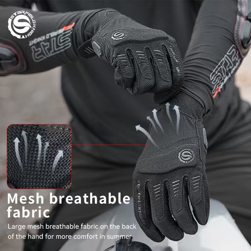 Star Field Knight zwarte motor - Motorcycle Gear Mesh recensie en prijs